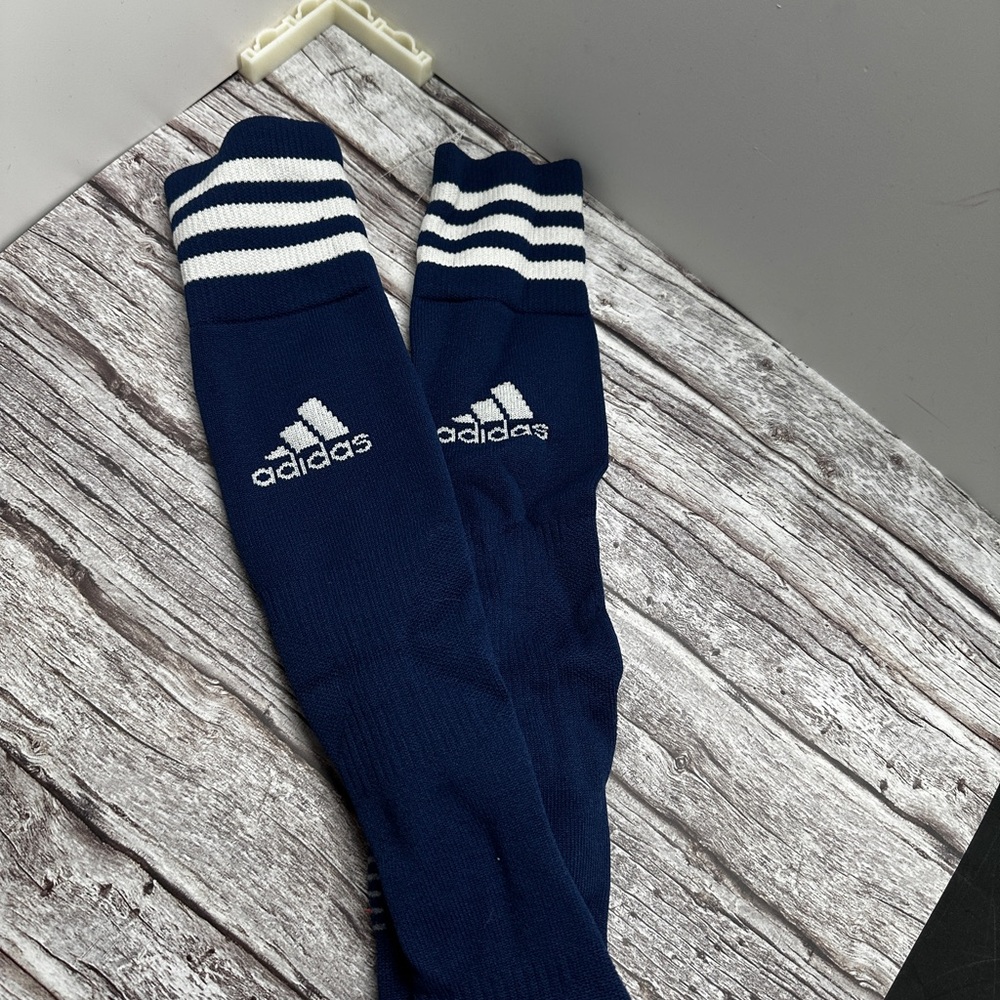 Adidas Boys Blue Athletic Socks